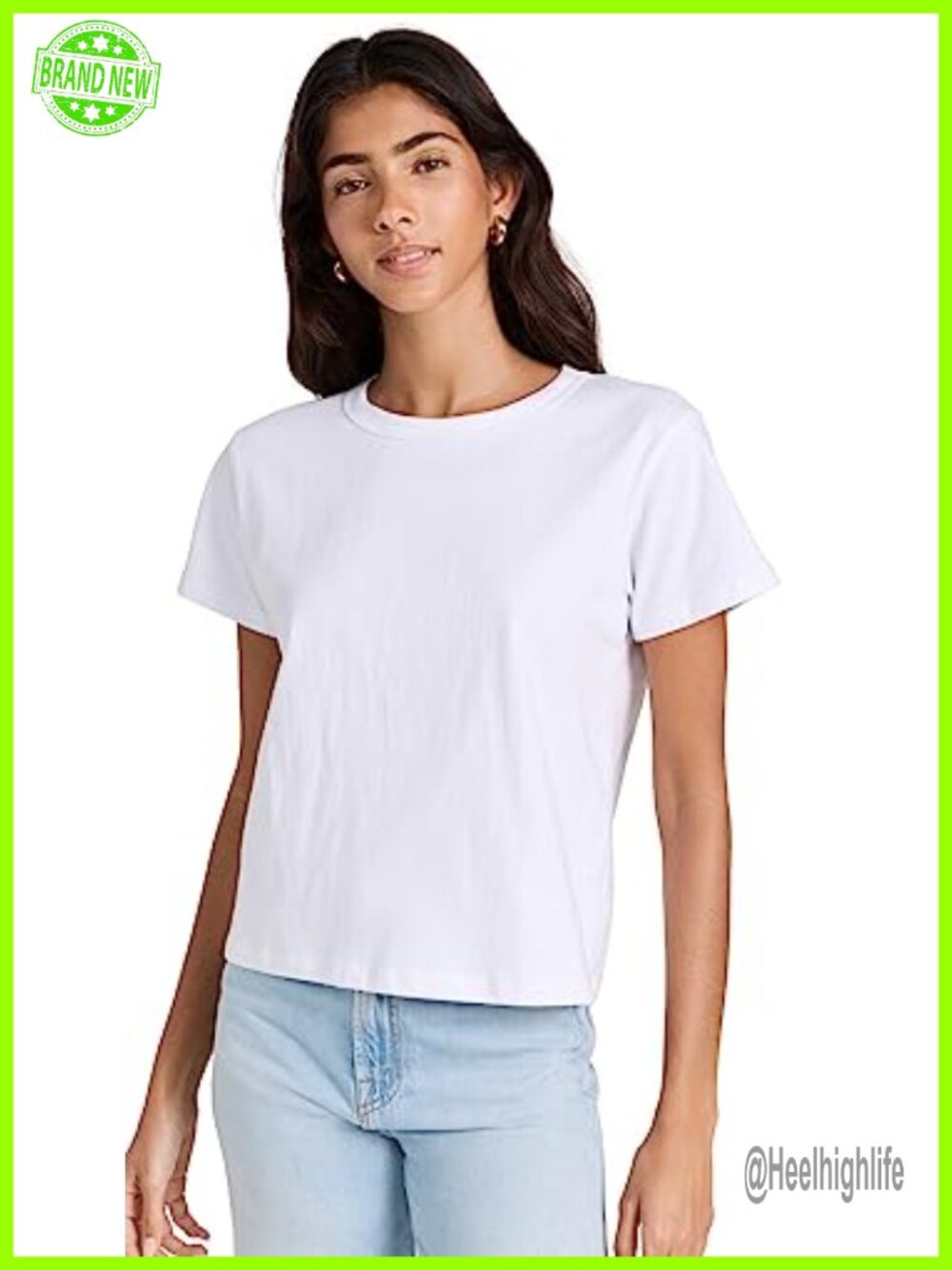 Lightweight Jersey Crew Neck Short Sleeve Pullover Tee Classic Fit Fitted